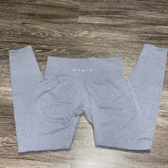NVGTN Grey NV Seamless Leggings - Picture 1 of 4